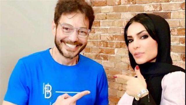 عبير القهوجي وأحمد زاهر