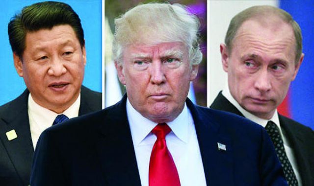 رئيس أمريكا وروسيا والصين