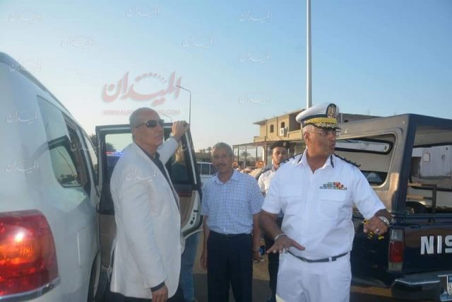 محافظ البحر الأحمر يتفقد الخدمات الأمنية بمدينة القصير