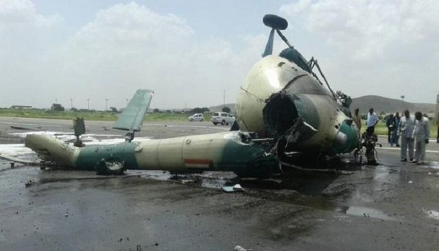 سقوط طائرة بغرب دارفور