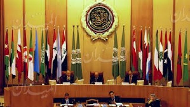 جانب من  أعمال الدورة ( 153) لمجلس الجامعة العربية