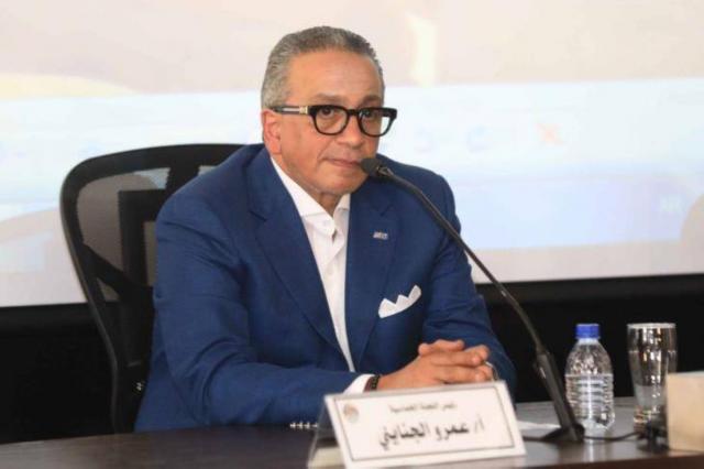 عمرو الجنايني رئيس اللجنة الخماسية المكلفة بإدارة الاتحاد المصري لكرة القدم - صورة أرشيفية