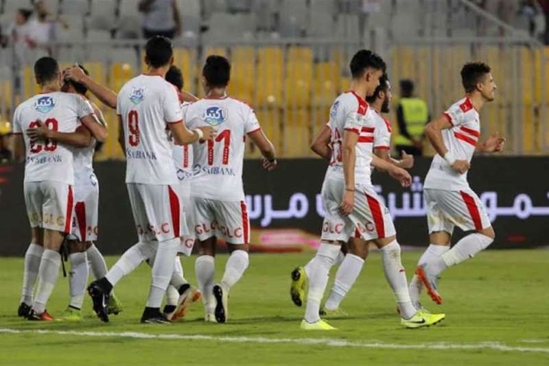 صورة أرشيفية لفريق الكرة بنادي الزمالك - صورة أرشيفية