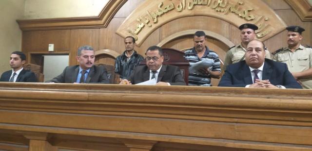 المستشار سامى عبدالحليم غٌنيم رئيس المحكمة