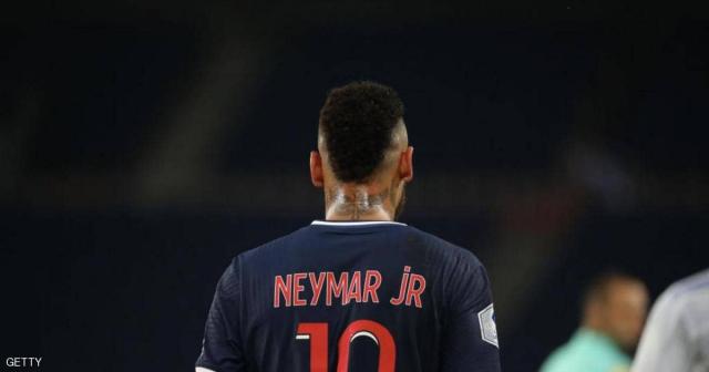 طُرد نيمار خلال مباراة كلالسيكو الدوري الفرنسي