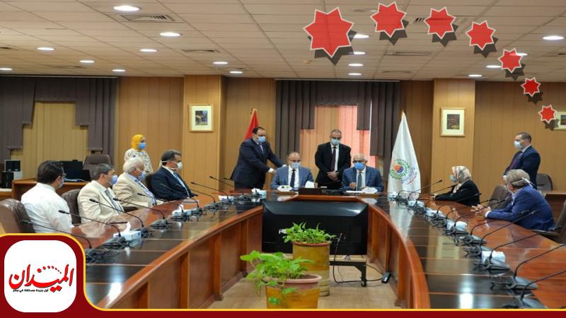 رئيس جامعة الزقازيق ورئيس جامعة المنصورة يوقعان بروتوكول تعاون زراعة الأعضاء