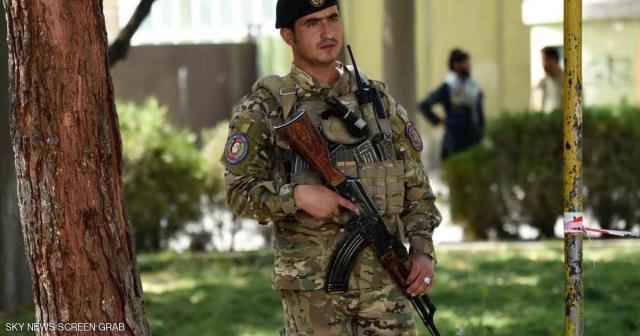عنصر في الشرطة الأفغانية