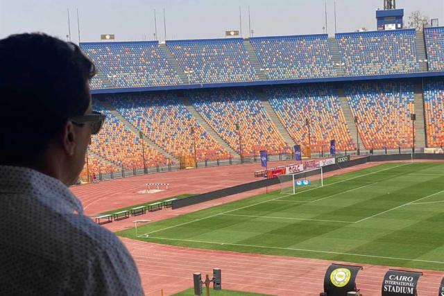 وزير الرياضة أشرف صبحي يتابع استعدادات إقامة نهائي بطولة أفريقيا باستاد القاهرة