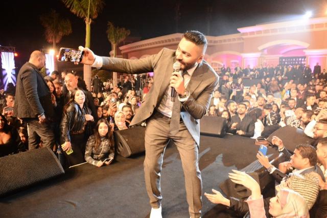 تامر حسني في حفل تاج مصر 