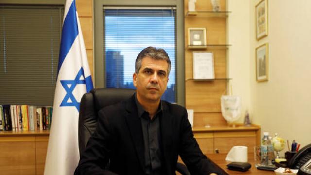 وزير المخابرات الإسرائيلية