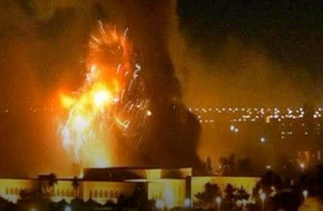 هجمات على مطار بغداد