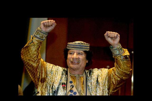 معمر القذافي  - صورة أرشيفية