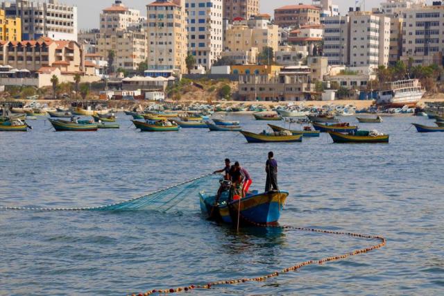 الصيد في غزة