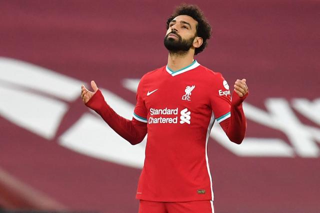 محمد صلاح لاعب فريق ليفربول