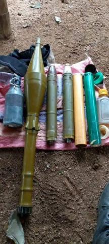 اسلحة ضبطت من الجيش الأثيوبي