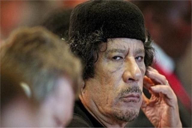 الرئيس الراحل معمر القذافي