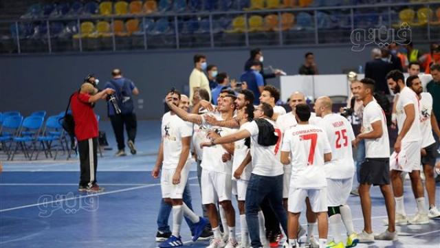 فرحة فريق الزمالك