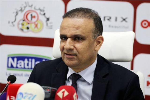 وديع الجريء رئيس اتحاد الكرة التونسي