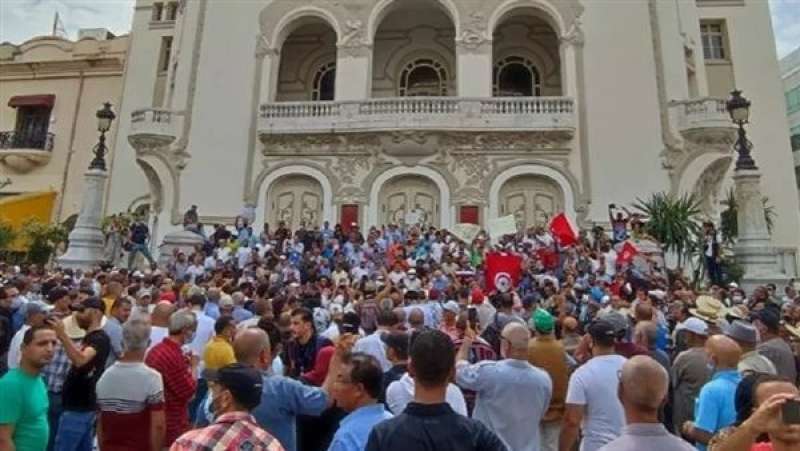 تظاهرة في تونس