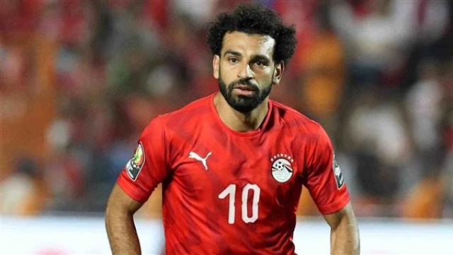 محمد صلاح بقميص منتخب مصر