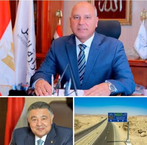 وزير النقل واللواء عمرو حنفي