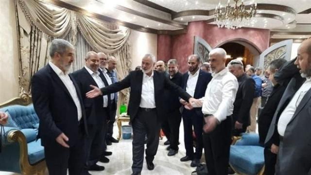 وفد حماس في القاهرة