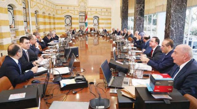 اجتماع الحكومة اللبنانية