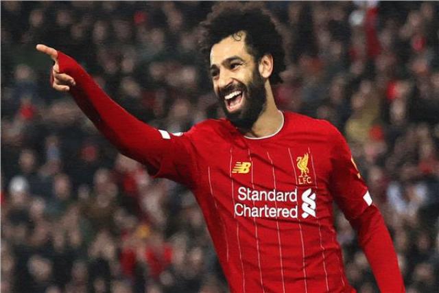 الدولي المصري محمد صلاح، نجم فريق ليفربول الإنجليزي لكرة القدم