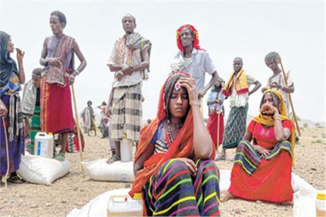 الأمم المتحدة توزع غذاء فى منطقة عفار شمال إثيوبيا