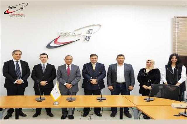 وفد سفارة البرتغال في ضيافة وكالة الفضاء المصرية