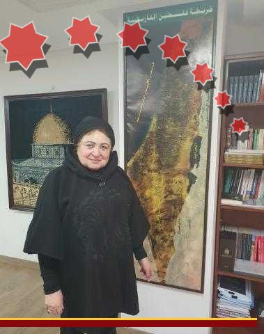 جائزة أبو مازن وميدالية فلسطين التذكارية للدكتورة هدى درويش