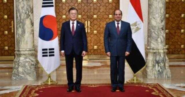 رئيس كوريا الجنوبية: مصر ساهمت في ترسيخ السلام والاستقرار بالشرق الأوسط