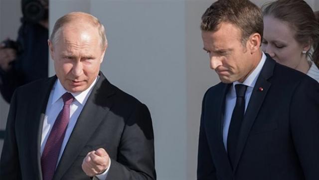 الرئيس الفرنسي والرئيس الروسي