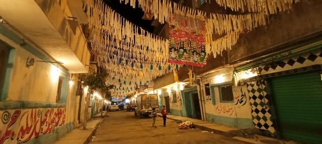 «مدفع إفطار وجرافيتي و شخصيات رمضانية» .. شوارع الإسكندرية تتزين بشكل مبهج احتفالا بشهر رمضان
