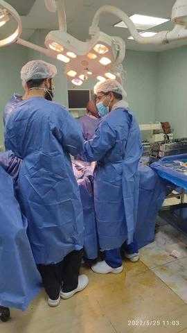 إجراء 6 عمليات جراحية بالمجان بمستشفى رشيد للقضاء على قوائم الانتظار