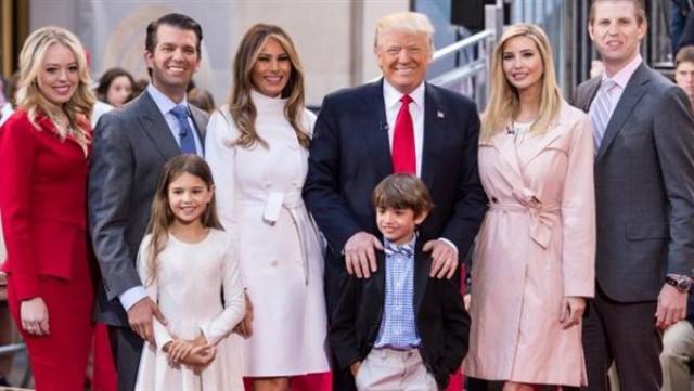 دونالد ترامب وعائلته