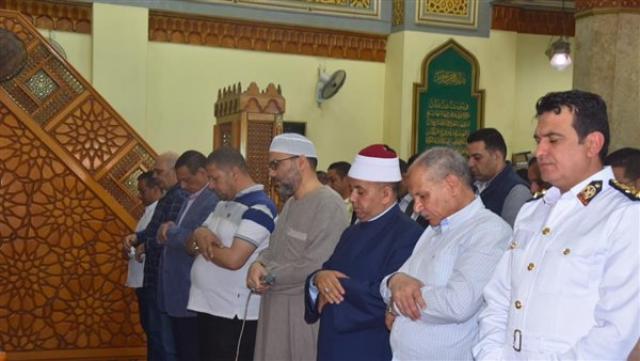 محافظات  صلاة الجمعة بمسجد عطا بدمنهور