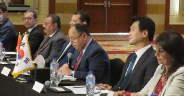 وزير المالية في لقائه مع ممثلي الشركات الكورية في مصر