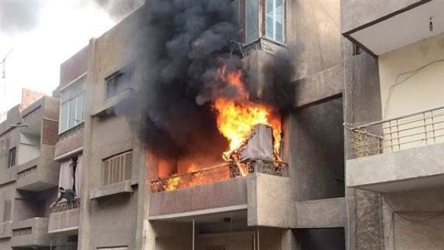 السيطرة على حريق نشب داخل شقة سكنية في العجوزة