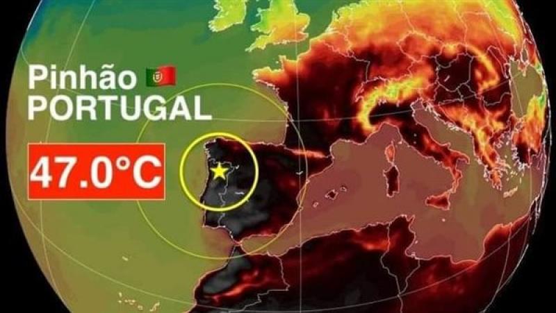 درجة الحرارة في البرتغال