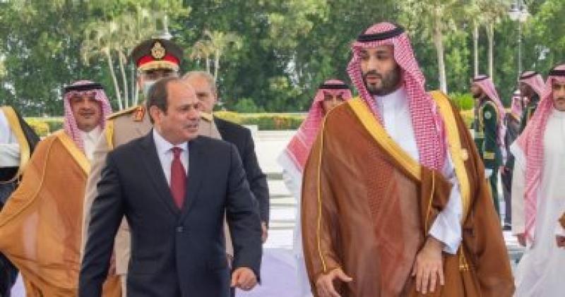 الرئيس السيسى و الأمير محمد بن سلمان