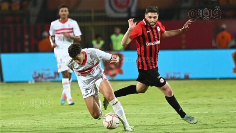 من مباراة الزمالك وفيوتشر