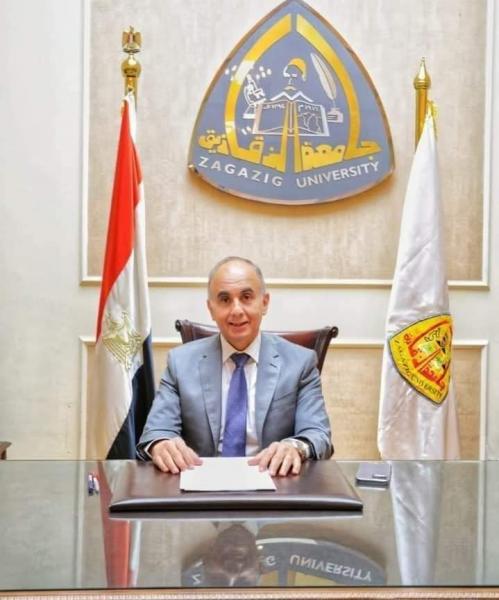 د.عثمان شعلان رئيس جامعة الزقازيق 