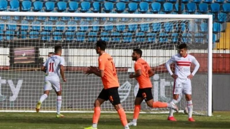 رياضة  مباراة الزمالك وفاركو - أرشيفية