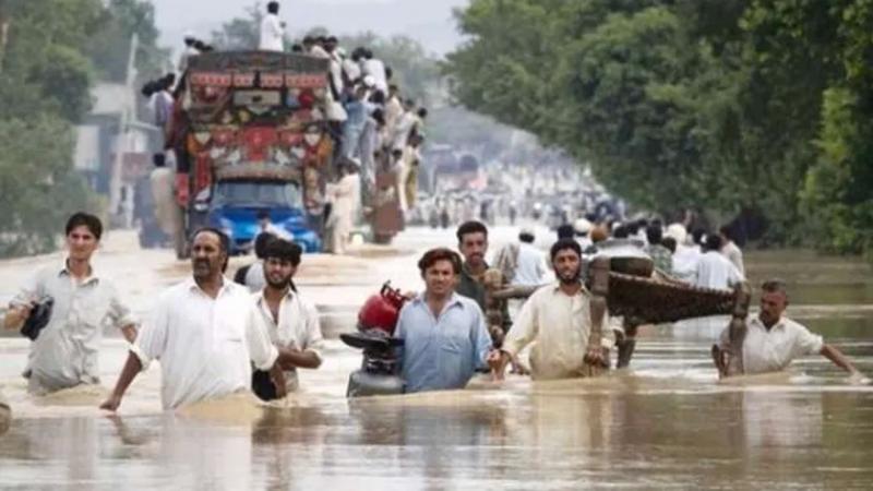 فيضانات باكستان- أرشيفية