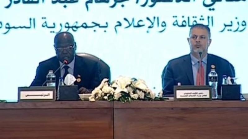   جرهام عبد القادر وزير الإعلام السوداني