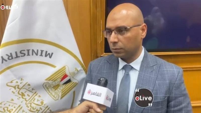 تعليم شادي زلطة المتحدث الرسمي لوزارة التربية والتعليم