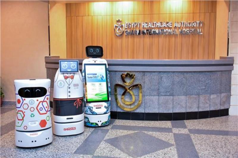 روبوتات مستشفى شرم الشيخ الدولي