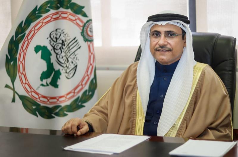 رئيس البرلمان العربى عادل  بن عبد الرحمن العسومى
