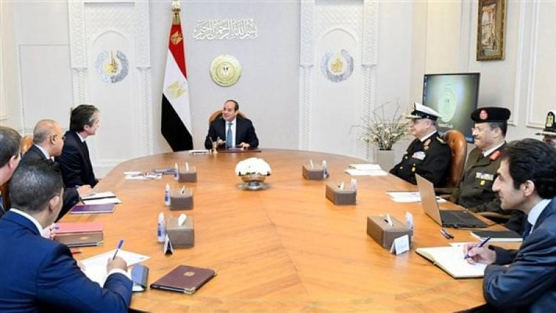   اجتماع الرئيس عبد الفتاح السيسي